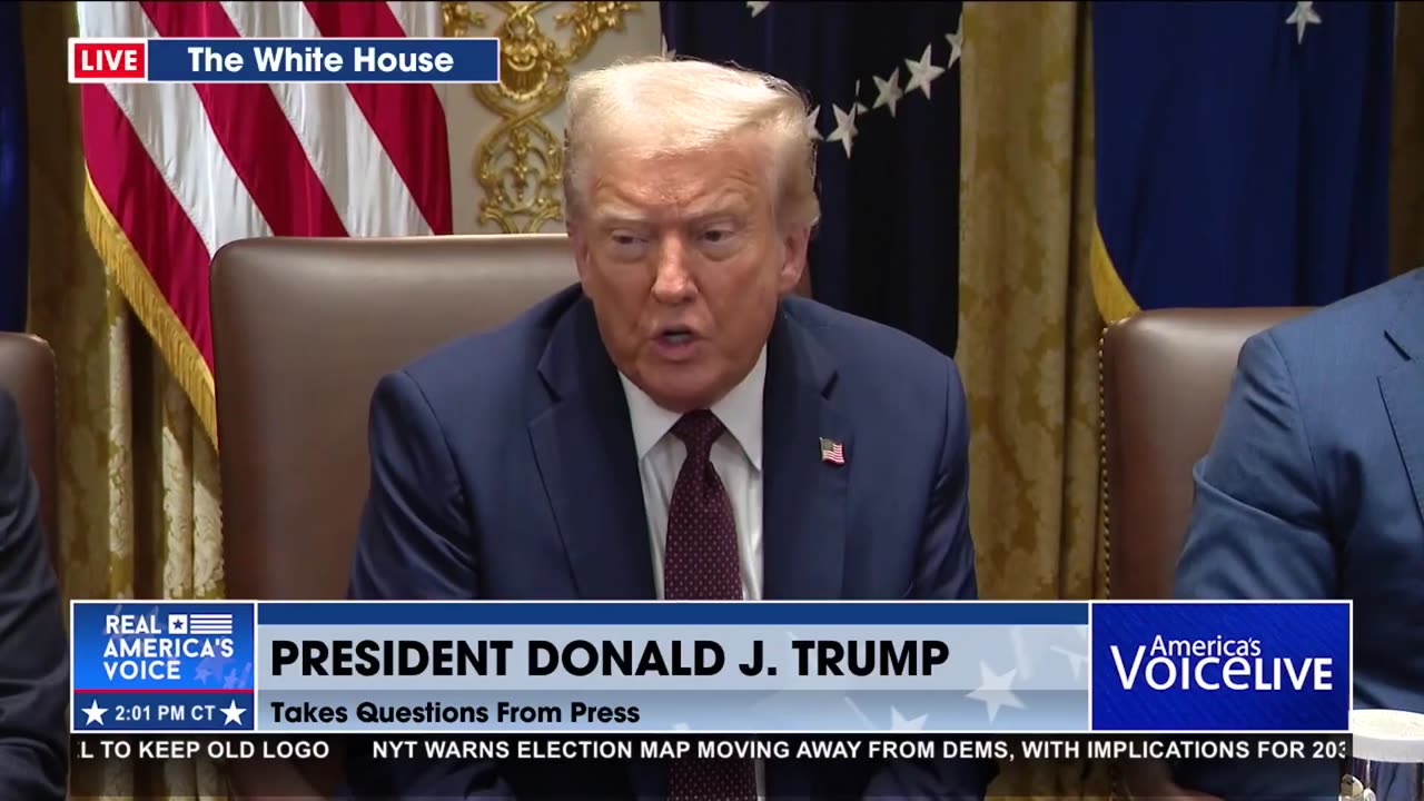 POTUS SETS REPORTER STRAIGHT