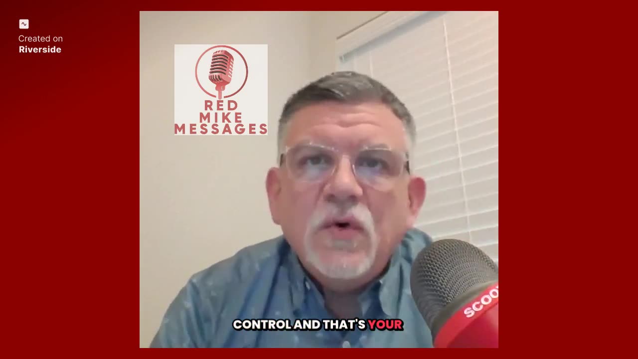 Red Mike Messages: Don’t Take It Personally (pt 1)