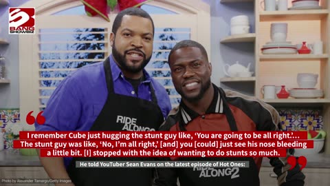 Kevin Hart stopped doing his own stunts after Ice Cube Ride Along accident
