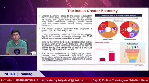 Day 1 : Media and Entertainment Landscape and need for Media and Information Literacy