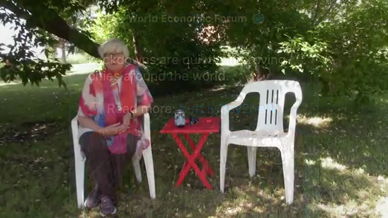 Michelle Sterling Yuval Noah Harari, WEF, 'Useless Eaters", She needs to be educated on the fake holocaust