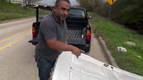 Man forces man dumping on his property to clean it up, Instant Karma