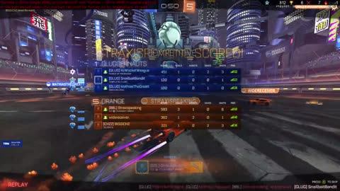 Rocket League with the Boys
