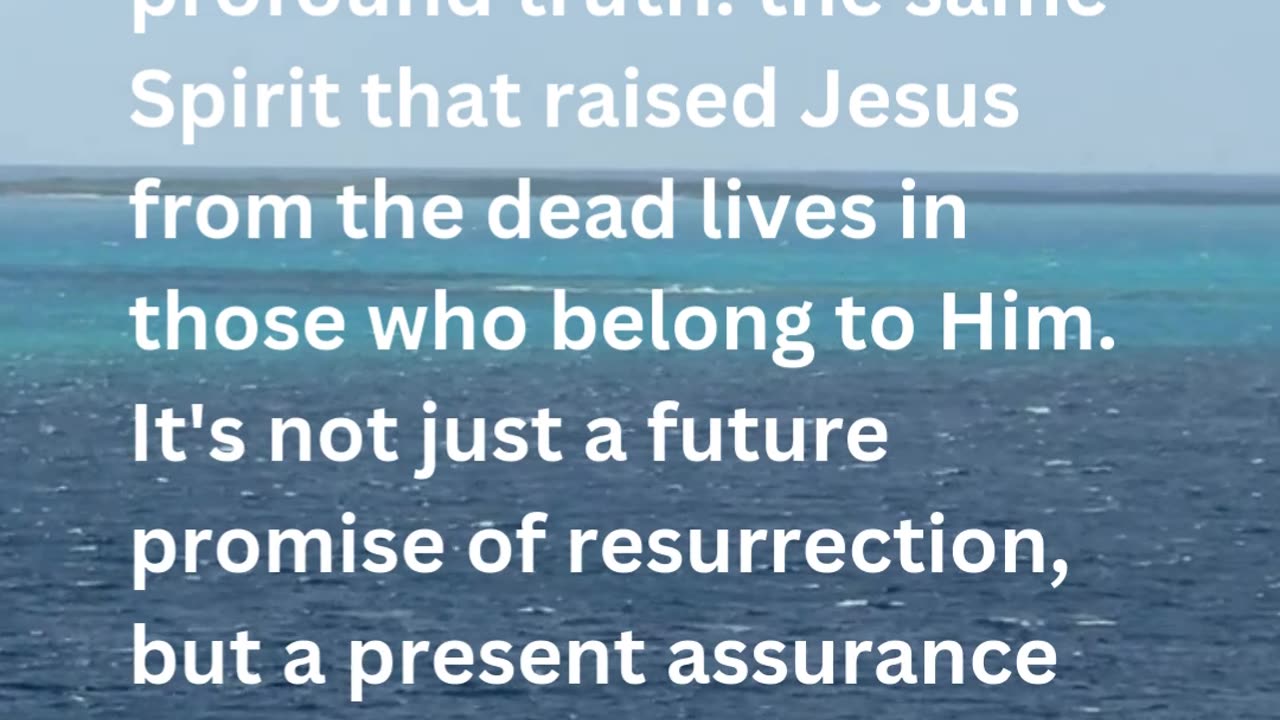 Daily Inspirations from God Romans 8:11 | Devotion