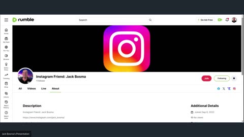 Instagram Friend: Jack Bosma