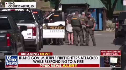 Idaho: Multiple firefighters attacked while responding to a fire