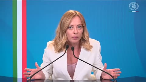 🔴Pres.del Cons. Giorgia Meloni all'evento "25anni di Libero Quotidiano" con il direttore Mario Sechi