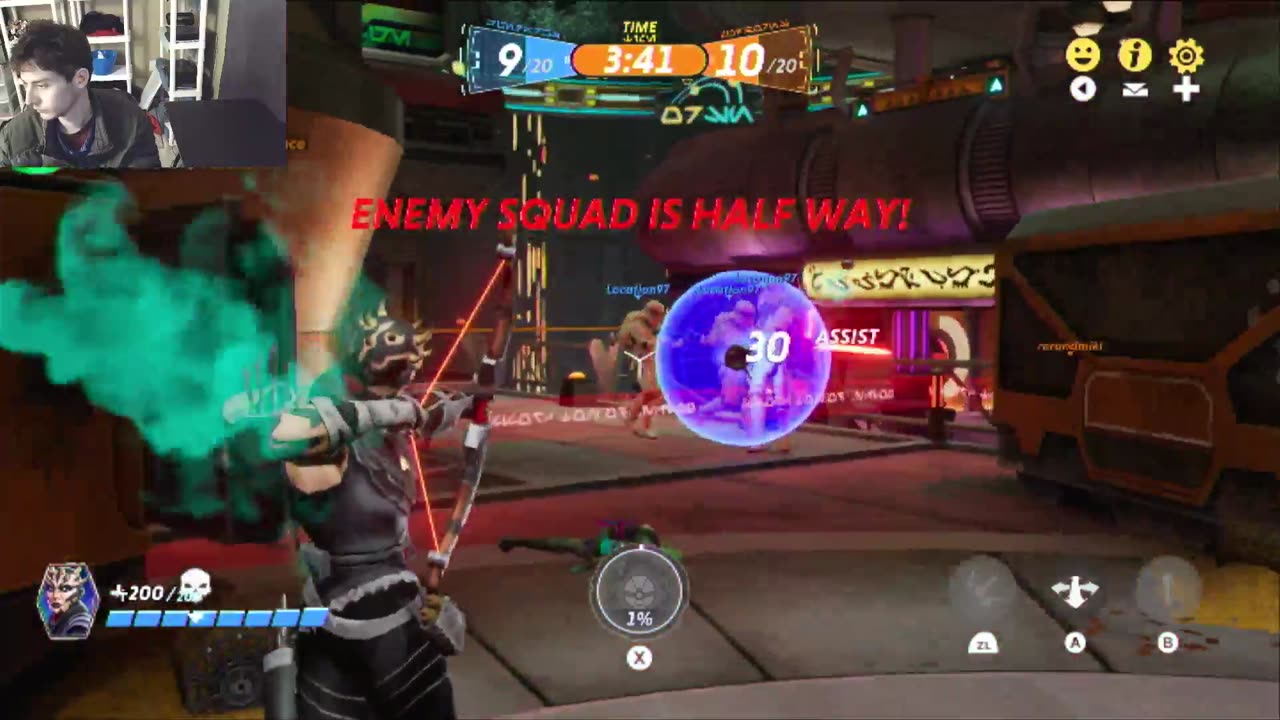 Star Wars Hunters Squad Brawl Online Multiplayer Match #9 - Playing As Nox The Zabrak Archer