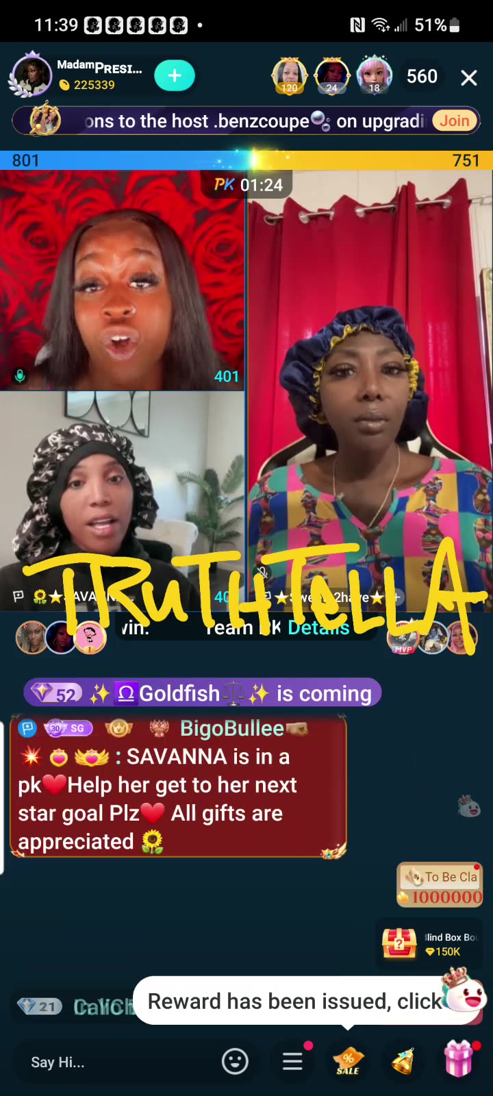 MADAM LO TEAM PK WITH SAVANNA MARIA GARCIA & SWEETS2HAVE THEN THE DRAG CONTINUES