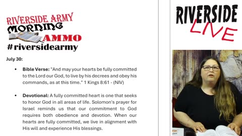 Riverside Morning Ammo Daily Devotional 7.30.25