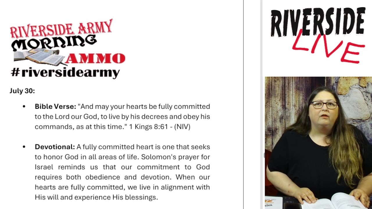 Riverside Morning Ammo Daily Devotional 7.30.25