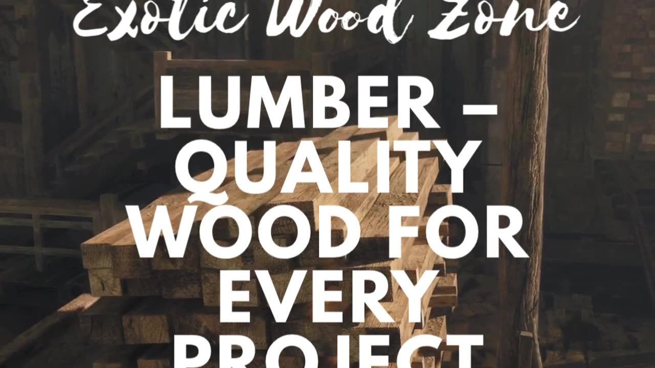 Lumber – Quality Wood for Every Project