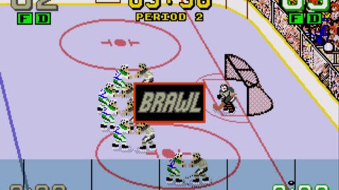 Mario Lemieux Hockey - Brawl