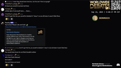 0080 WIDESTREAM - Worldwide Debates - YouTube/Twitch/Rumble