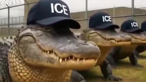 ICE ALLIGATORS at ALLIGATOR ALCATRAZ - GATOR GULAG - LET'S KICK IT! ICE