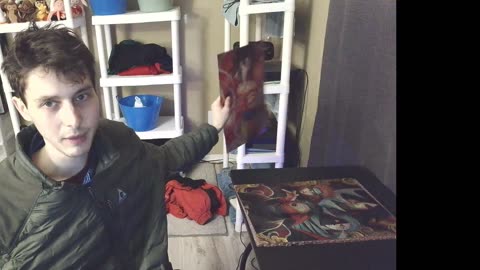 Review Of The Dragon Ball GT 3D Lenticular Poster That Features An Image Of Super Saiyan 4 Goku