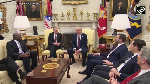 "Could you take on Russia by yourself…" US Prez Trump leaves PM Starmer red faced at White House