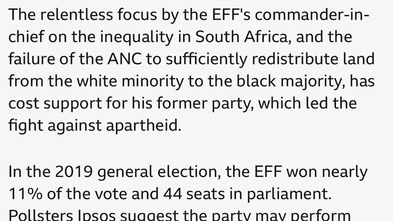 Julius Malema - South Africa's radical agenda-setter leading the EFF into 2024 elections