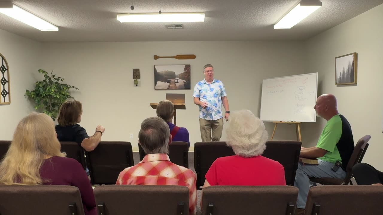 Sunday School 7/13/2025