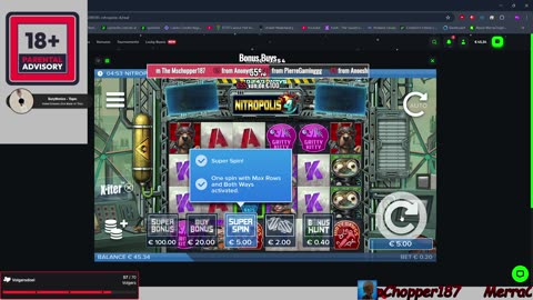 021|| Slots & Songs on request|| Chop or get Chopped|| #slots #casino #bonusbuys #raise #geld #laugh