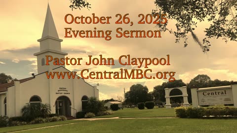 Evening Service 10-26-2025