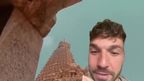 This Is Brihadisvara Temple In India Once Again The Narrative Is Hammer & Chiesel