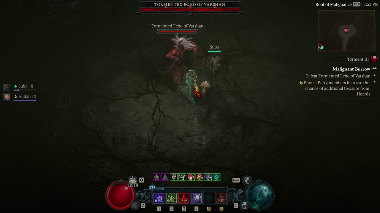 Diablo IV Tormented III Tormented Echoi of Varshan Runs
