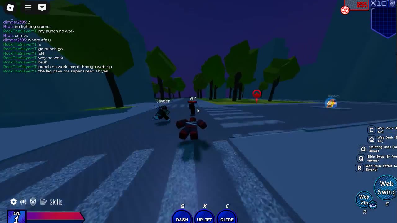web realms super speed glitch