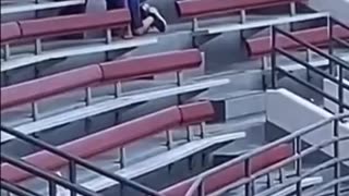 🤣😡 Watch This Angry Stairs Walk Turn Into a Hilarious Fail! | FunFM