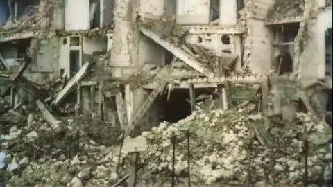 29 - Mud drips slow like melting time - WW1 Inspired Trench Music - Colourized Footage