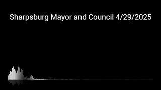 Sharpsburg Town Council 4/29/2025