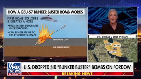 Six "bunker buster" bombs have become the subject of new information.