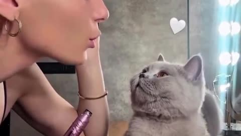 He’s in love..