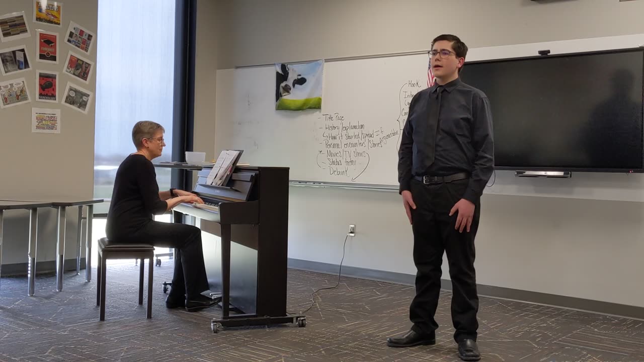 Caro Mio Ben & Shenandoah vocal solos