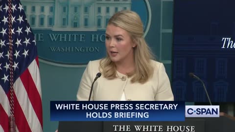 Press Sec Speaks About CONTINUATION OF THE MASS DEPORTATION CAMPAIGN 🔥