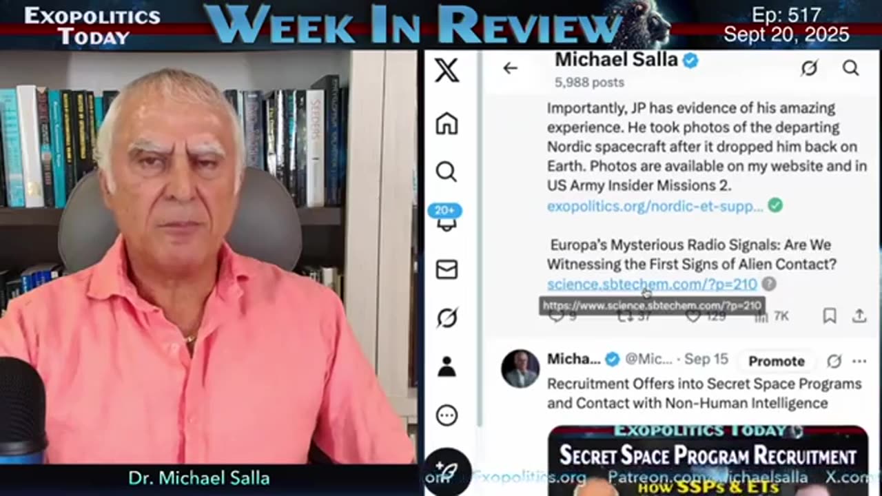 Dr. Michael Salla: Secret Underwater Civilizations and Threatening Military Witnesses to UFOs