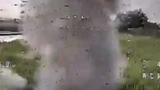 Russian Soldier Pulls Pin At First Sight of Ukrainian Drone