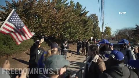 NICK FUENTES PROTESTS COVID VACCINE