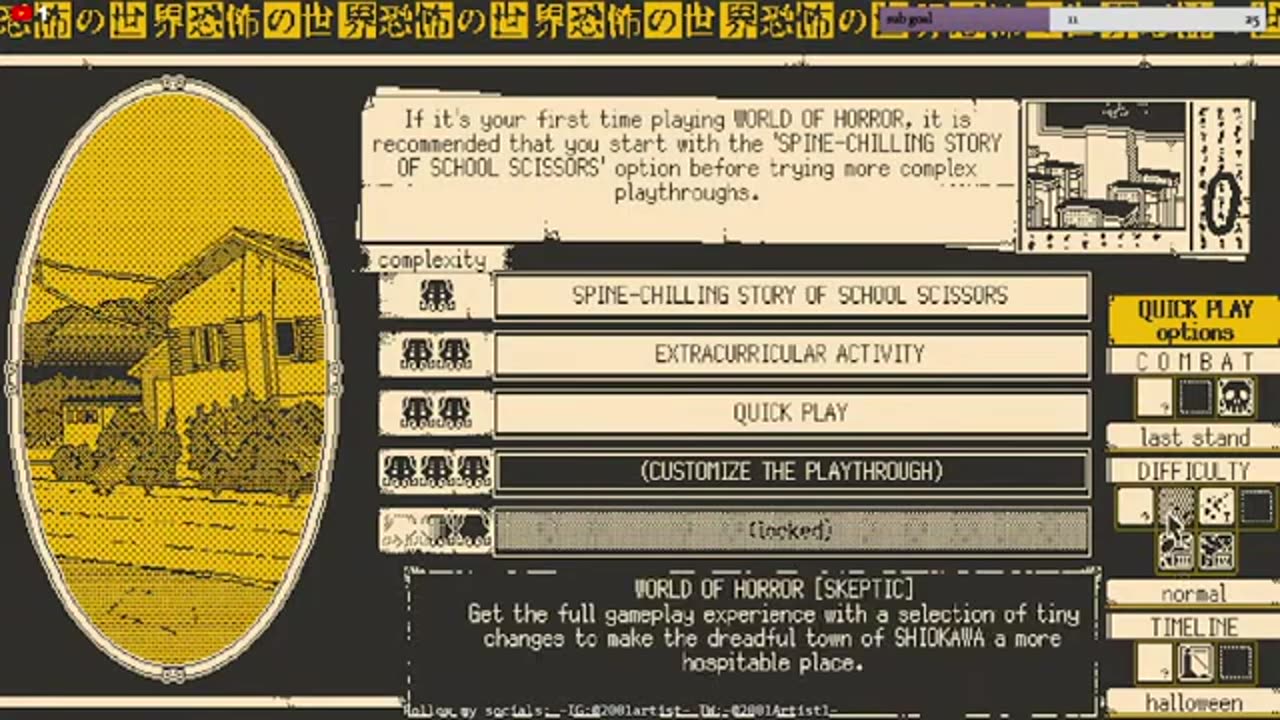 WORLD OF HORROR out of early access