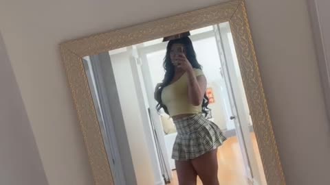 tgirl in the mirror