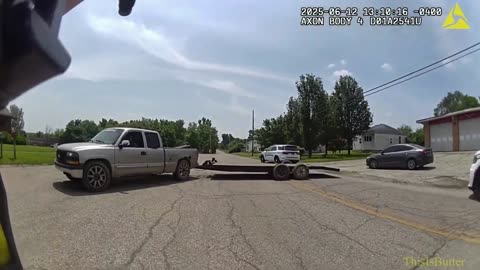 Edited bodycam shows armed man running away from Dayton police officers is shot