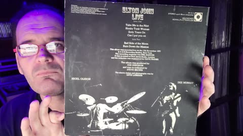 Elton John Live 17 11 70 German Copy