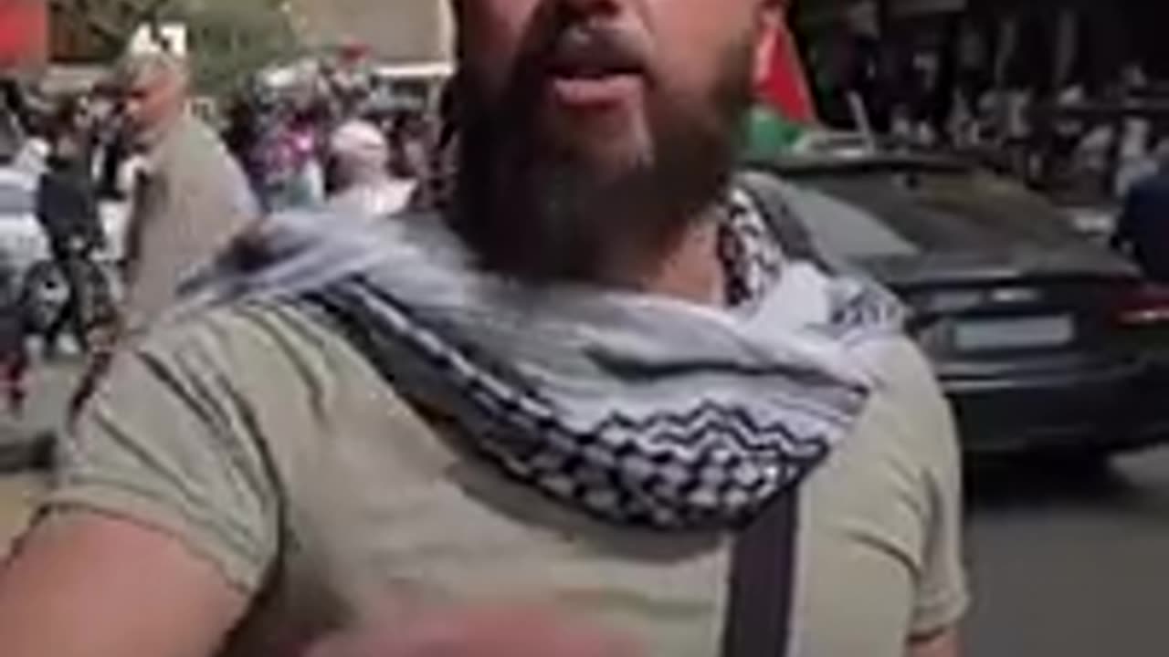 Syrian's Rally In Damascus In Solidarity With Gaza