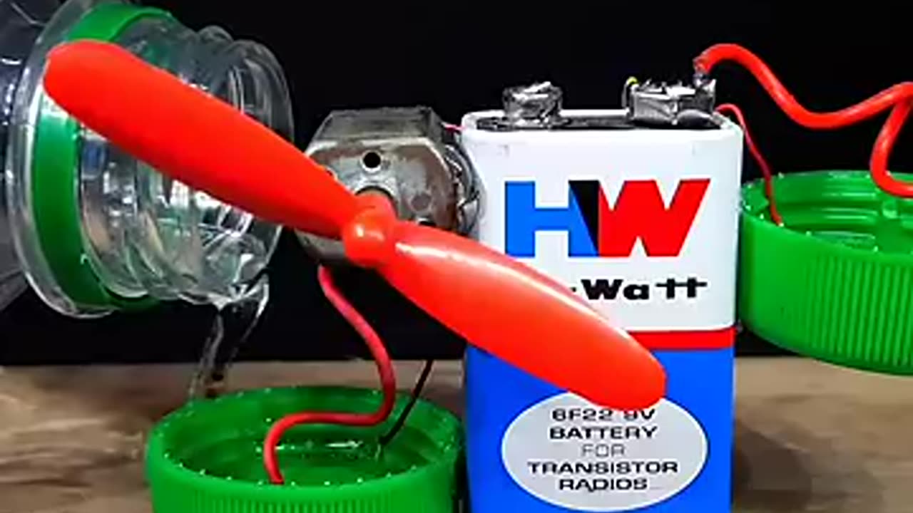 Incredible: motor on / off using water / electronics simple circuit dc motor sc