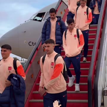 FC Barcelona in Sevilla for #laliga #fcbarcelona #football #trending #españa #viral