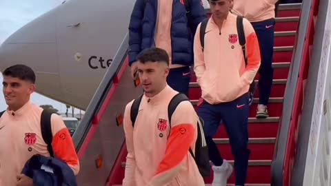 FC Barcelona in Sevilla for #laliga #fcbarcelona #football #trending #españa #viral