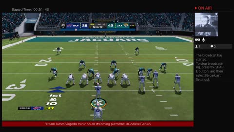 HAIL MARY HEARTBREAK 💔 | Trevor Lawrence Walks Off Bills 55–50 (Madden Playoff Preview)