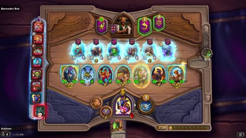Hearthstone Battlegrounds!! Bob The Hateful Bartender