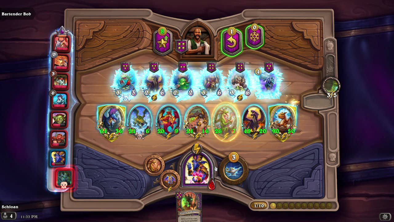 Hearthstone Battlegrounds!! Bob The Hateful Bartender
