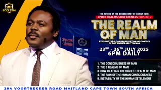 The Realm of Man Conference | Day 1 with The Bondservant of Christ John | LIVE from Cape Town, SA